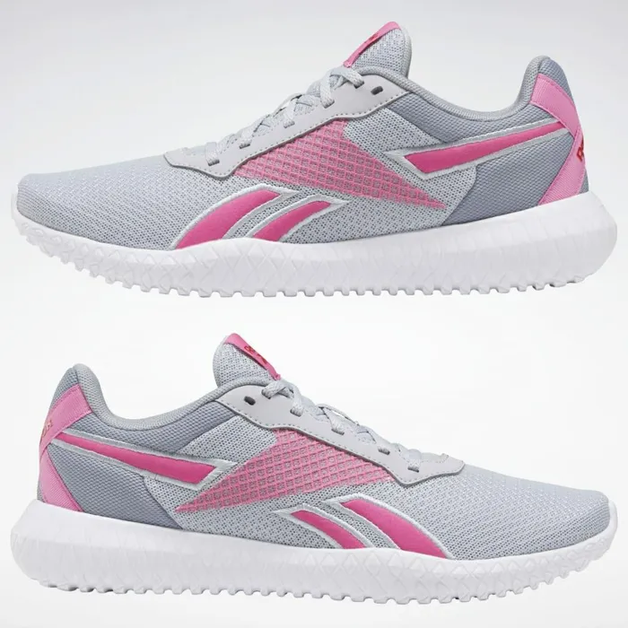 Comfortable Shoes Womens Reebok Flexagon Energy TR 2 Training Shoes Cool Shadow Cold Grey 2 Posh Pink