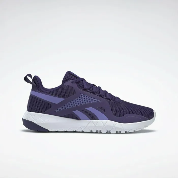 Comfortable Shoes Womens Reebok Flexagon Force 3 Training Shoes Dark Orchid Hyper Purple Yellow Flare
