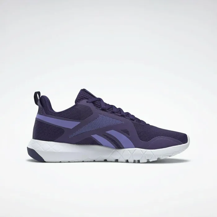 Comfortable Shoes Womens Reebok Flexagon Force 3 Training Shoes Dark Orchid Hyper Purple Yellow Flare