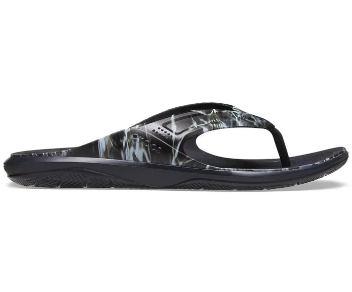 Crocs FlipFlops Swiftwater Mossy Oak Elements Wave Flip Black 8211 Men