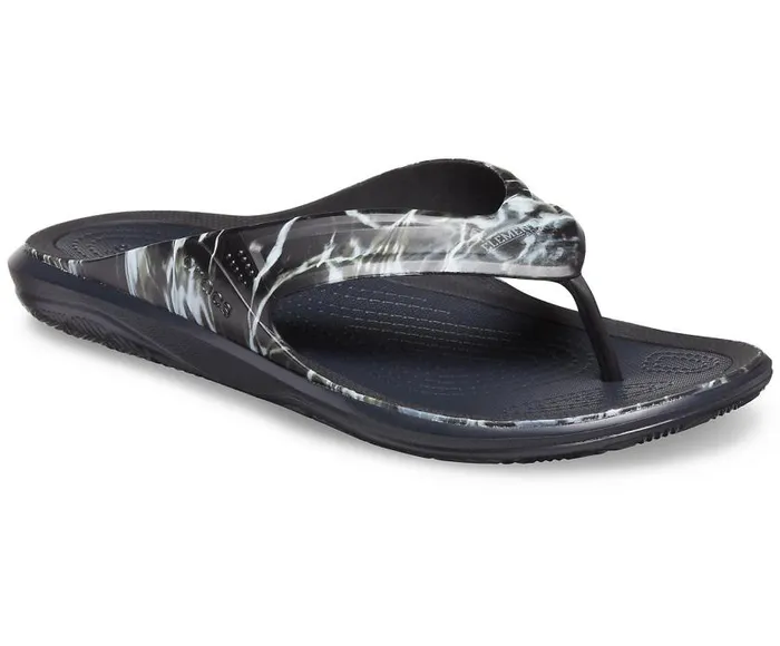 Crocs FlipFlops Swiftwater Mossy Oak Elements Wave Flip Black 8211 Men