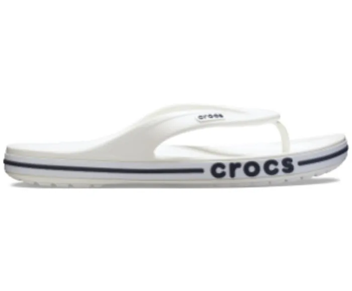 Crocs Sandals Bayaband Flip White Navy 8211 WomenMen