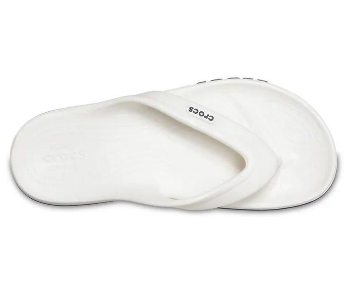 Crocs Sandals Bayaband Flip White Navy 8211 WomenMen