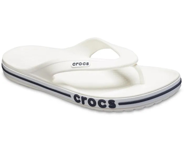 Crocs Sandals Bayaband Flip White Navy 8211 WomenMen