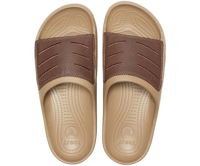Crocs Sandals Bogota Slide Espresso Khaki 8211 Men