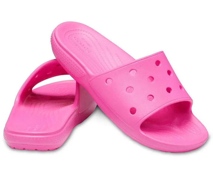 Crocs Sandals Classic Crocs Slide Electric Pink 8211 WomenMen