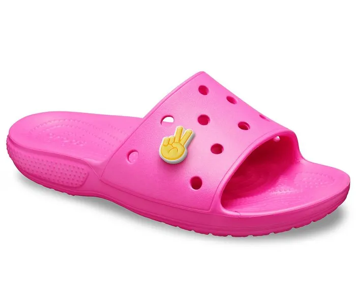 Crocs Sandals Classic Crocs Slide Electric Pink 8211 WomenMen