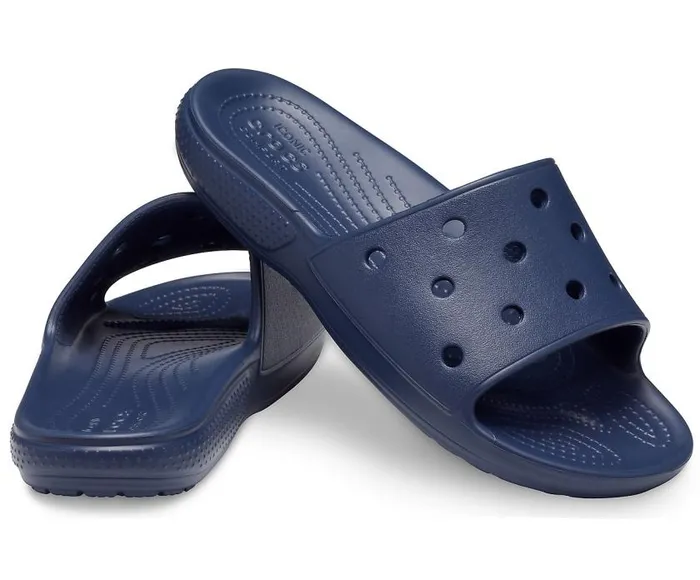 Crocs Sandals Classic Crocs Slide Navy 8211 WomenMen