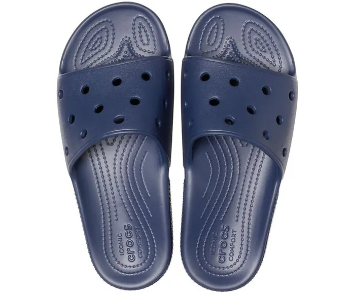 Crocs Sandals Classic Crocs Slide Navy 8211 WomenMen