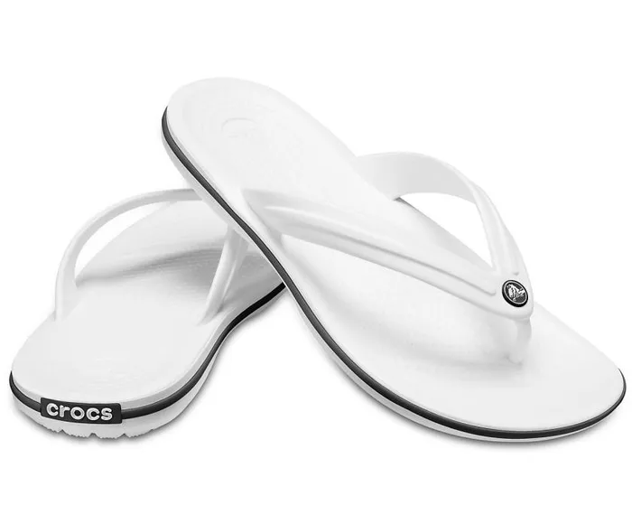 Crocs Sandals Crocband Flip White 8211 WomenMen