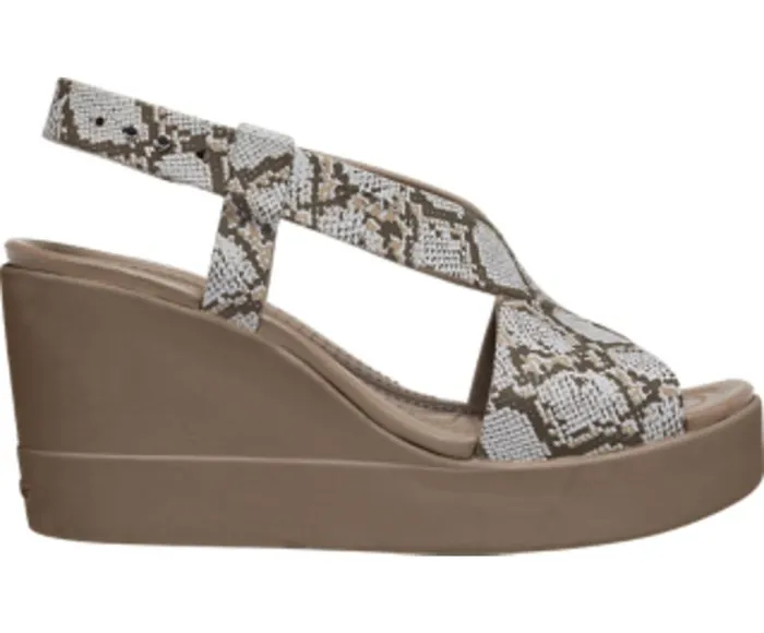 Crocs Sandals Crocs Brooklyn High Wedge Multi Stucco 8211 Women