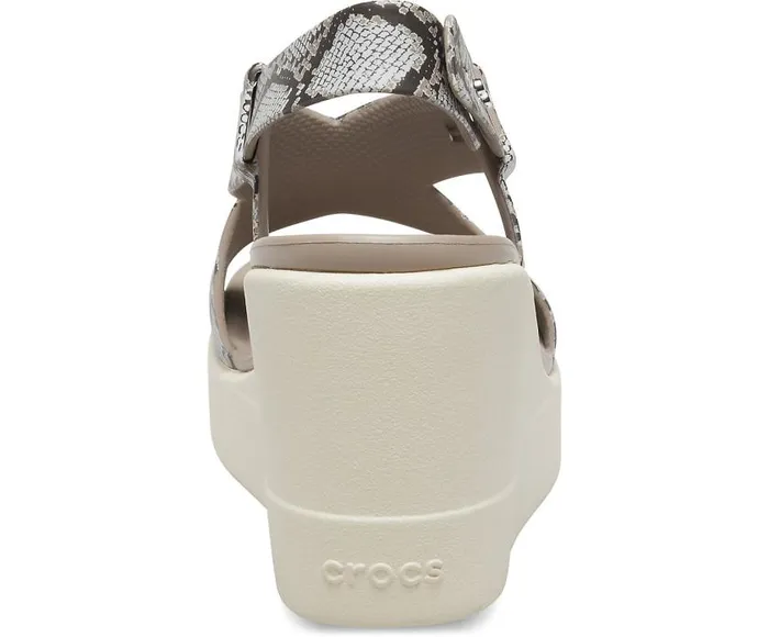 Crocs Sandals Crocs Brooklyn High Wedge Multi Stucco 8211 Women