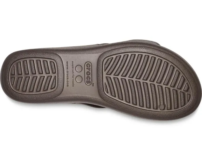 Crocs Sandals Crocs Monterey Strappy Wedge Espresso 8211 Women
