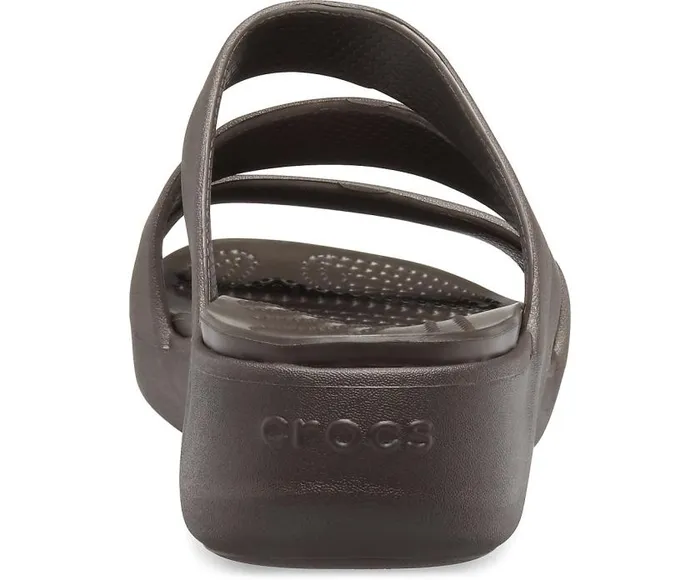 Crocs Sandals Crocs Monterey Strappy Wedge Espresso 8211 Women