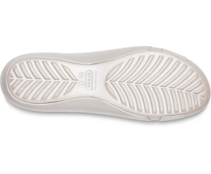 Crocs Sandals Crocs Serena Flat Platinum 8211 Women