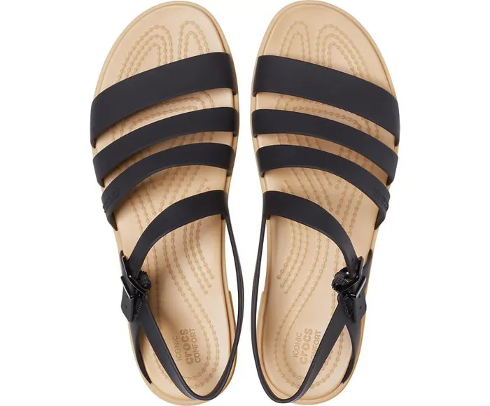 Crocs Sandals Crocs Tulum Sandal Black Tan 8211 Women