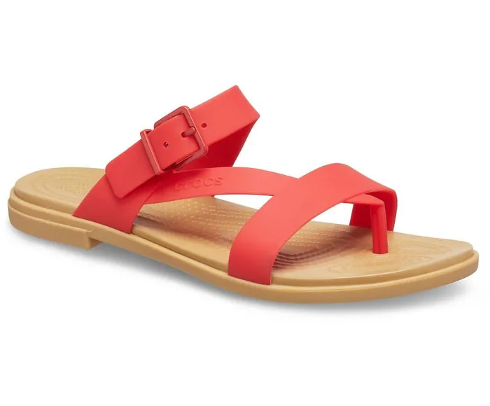 Crocs Sandals Crocs Tulum Toe Post Sandal Flame 8211 Women