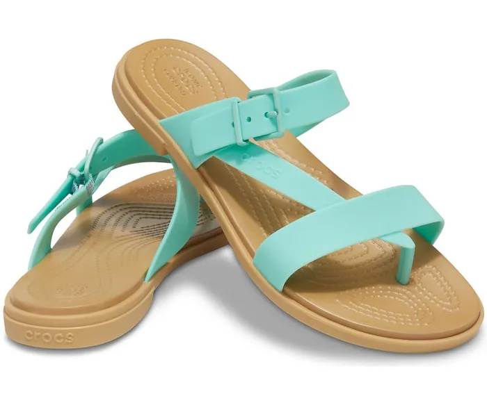 Crocs Sandals Crocs Tulum Toe Post Sandal Pistachio 8211 Women