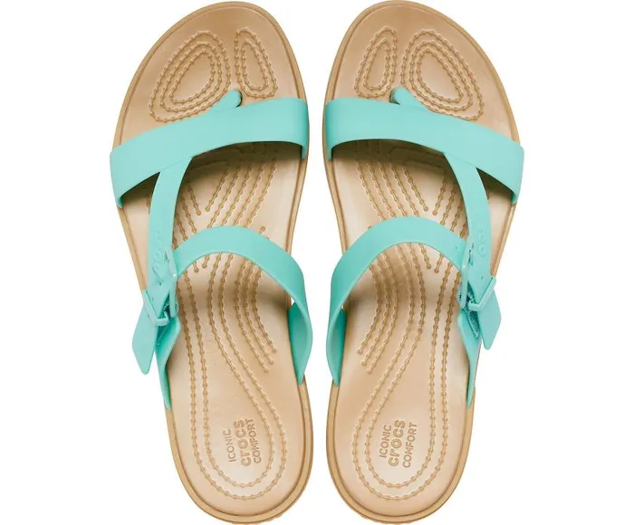 Crocs Sandals Crocs Tulum Toe Post Sandal Pistachio 8211 Women