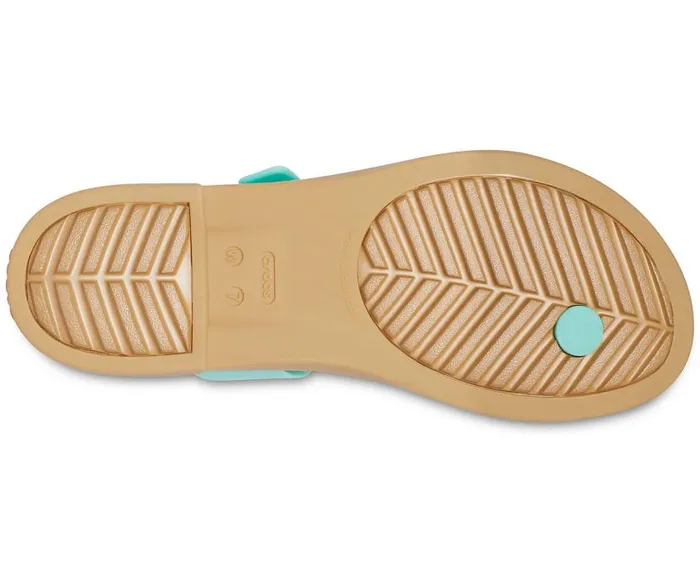 Crocs Sandals Crocs Tulum Toe Post Sandal Pistachio 8211 Women
