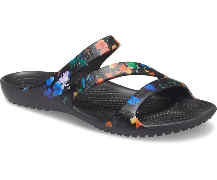 Crocs Sandals Kadee II Graphic Sandal Black 8211 Women