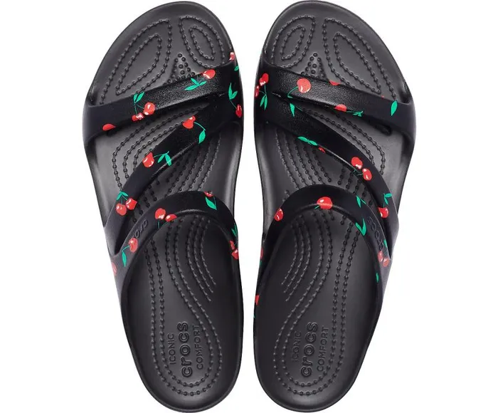 Crocs Sandals Kadee II Graphic Sandal Cherry 8211 Women