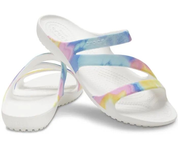 Crocs Sandals Kadee II Graphic Sandal Multi White 8211 Women