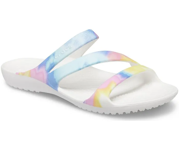Crocs Sandals Kadee II Graphic Sandal Multi White 8211 Women