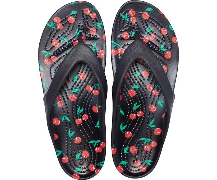 Crocs Sandals Kadee II Printed Flip Cherry 8211 Women