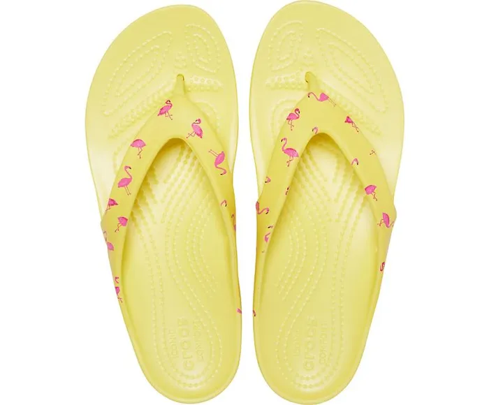 Crocs Sandals Kadee II Printed Flip Flamingo 8211 Women