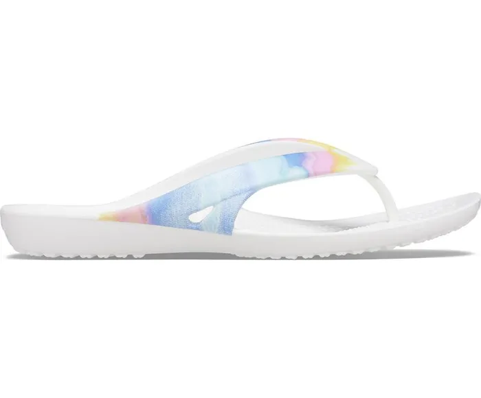 Crocs Sandals Kadee II Printed Flip Multi White 8211 Women