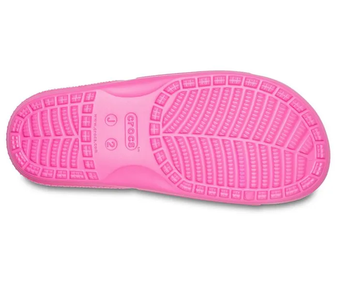 Crocs Sandals Kids039 Classic Crocs Slide Electric Pink 8211 GirlsBoys