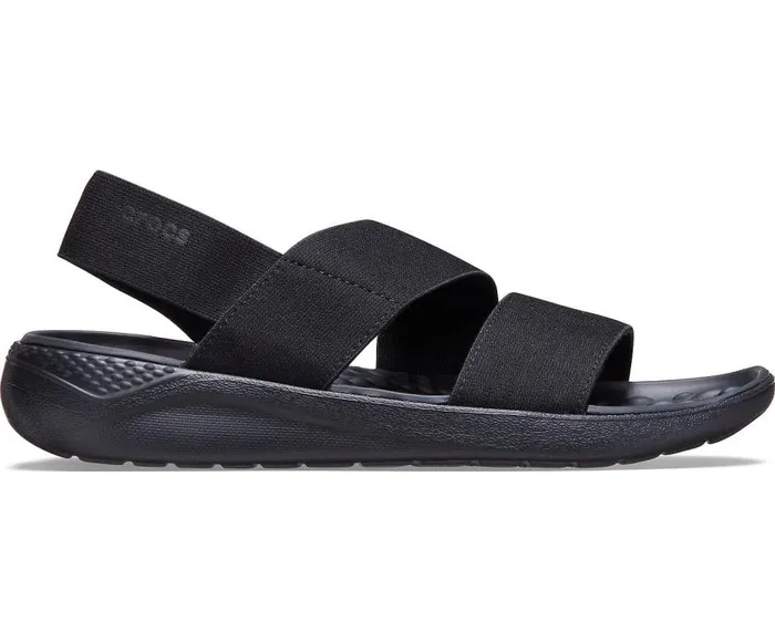 Crocs Sandals LiteRide Stretch Sandal Black Black 8211 Women
