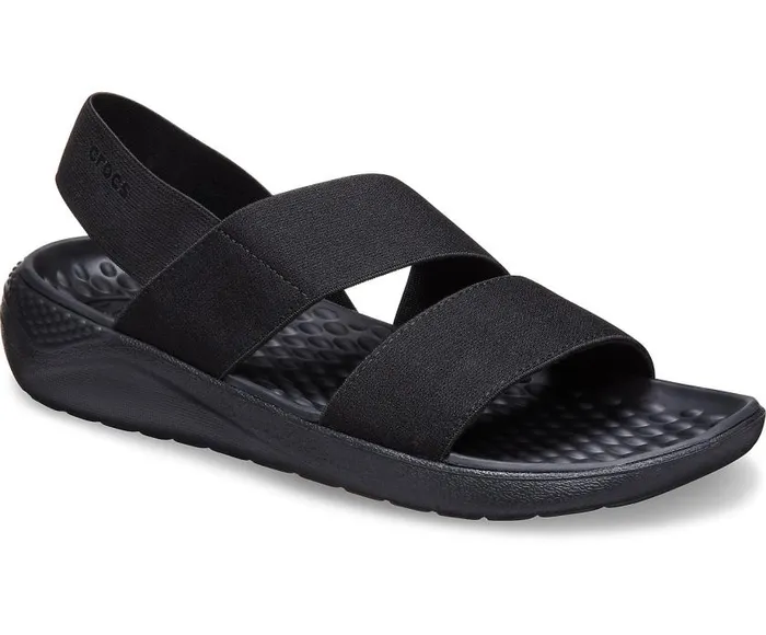 Crocs Sandals LiteRide Stretch Sandal Black Black 8211 Women