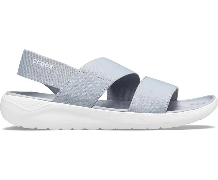 Crocs Sandals LiteRide Stretch Sandal Light Grey White 8211 Women