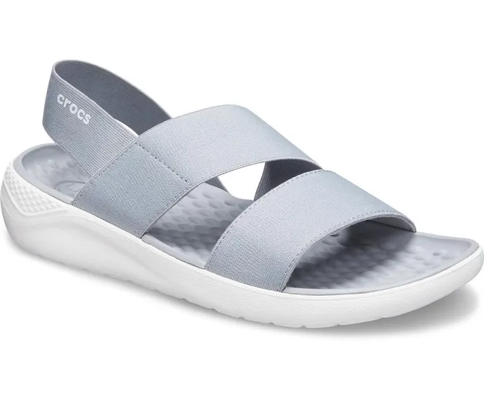 Crocs Sandals LiteRide Stretch Sandal Light Grey White 8211 Women