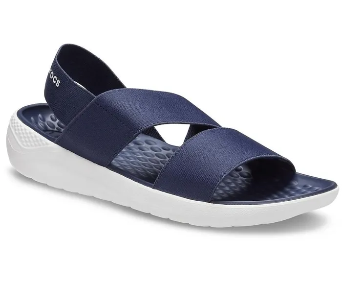 Crocs Sandals LiteRide Stretch Sandal Navy White 8211 Women