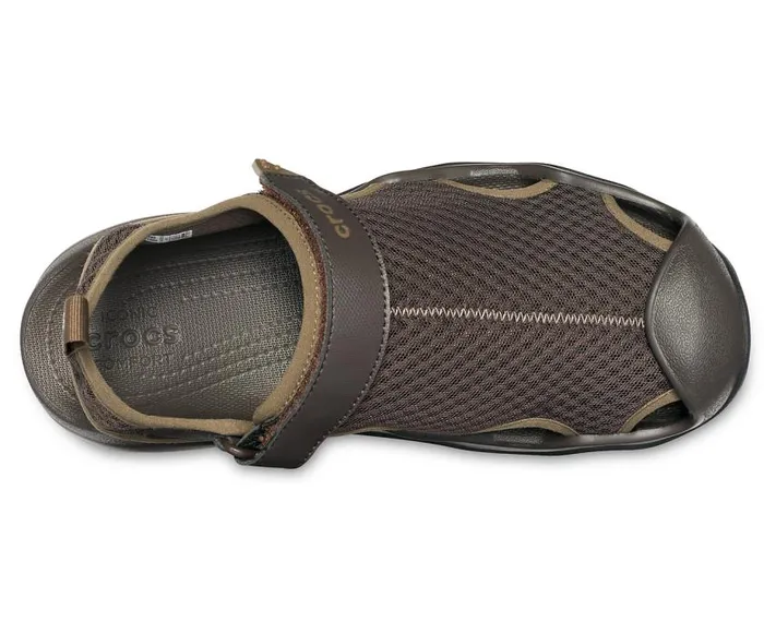 Crocs Sandals Swiftwater Mesh Deck Sandal Espresso 8211 Men