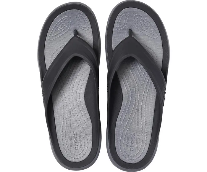 Crocs Sandals Swiftwater Wave Flip Blackslate Grey 8211 Men