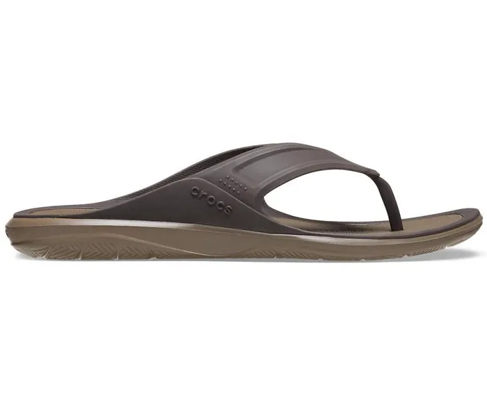 Crocs Sandals Swiftwater Wave Flip Espresso Walnut 8211 Men