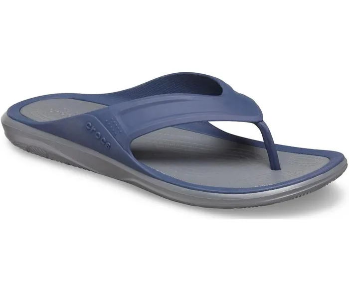 Crocs Sandals Swiftwater Wave Flip Navyslate Grey 8211 Men