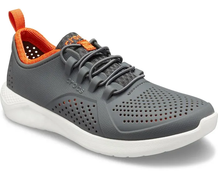 Crocs Sneakers Kids LiteRide Pacer Charcoal White 8211 GirlsBoys
