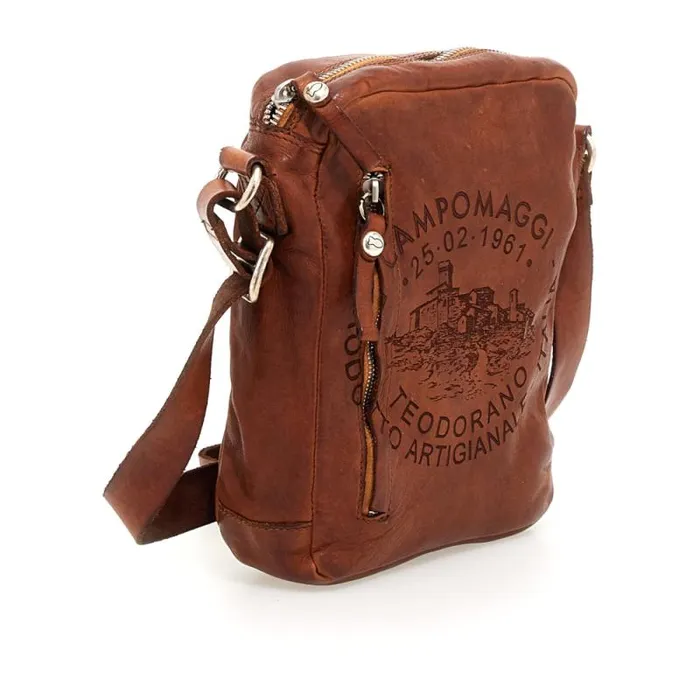 Crossbody Bags Men Campomaggi Marte Cognac Crossbody Bags Men Campomaggi Marte Cognac