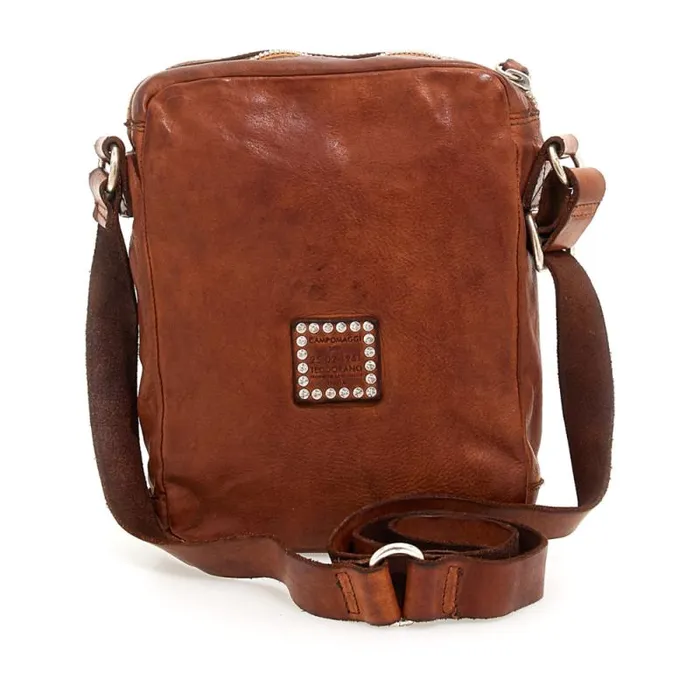 Crossbody Bags Men Campomaggi Marte Cognac Crossbody Bags Men Campomaggi Marte Cognac