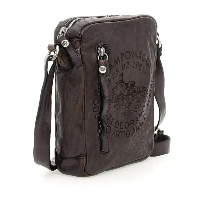 Crossbody Bags Men Campomaggi Marte Grey Crossbody Bags Men Campomaggi Marte Grey