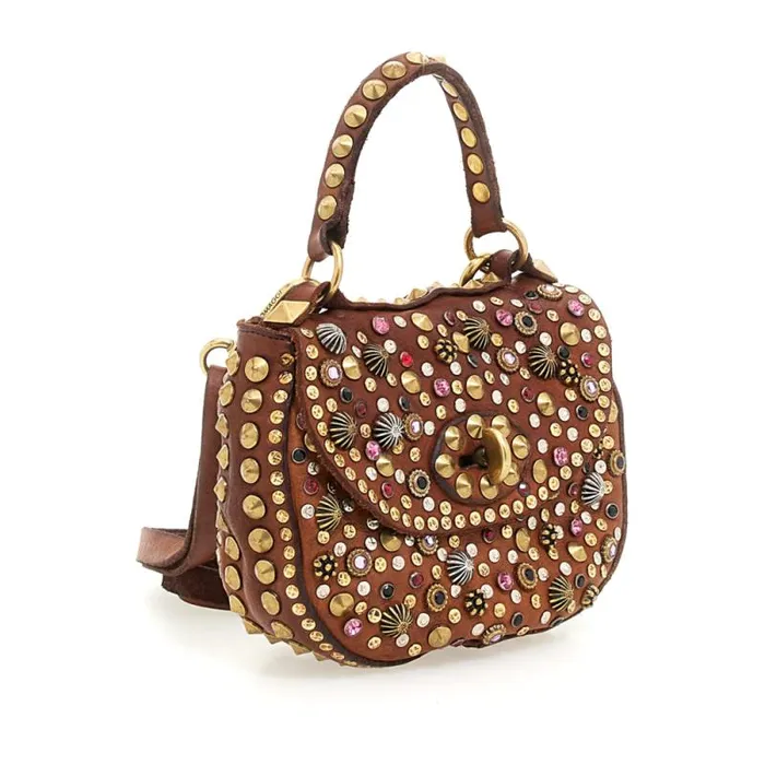 Crossbody Bags Women Campomaggi Afrodite Cognac Crossbody Bags Women Campomaggi Afrodite Cognac