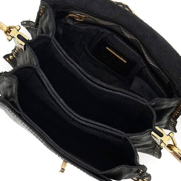 Crossbody Bags Women Campomaggi Agnese Black Crossbody Bags Women Campomaggi Agnese Black