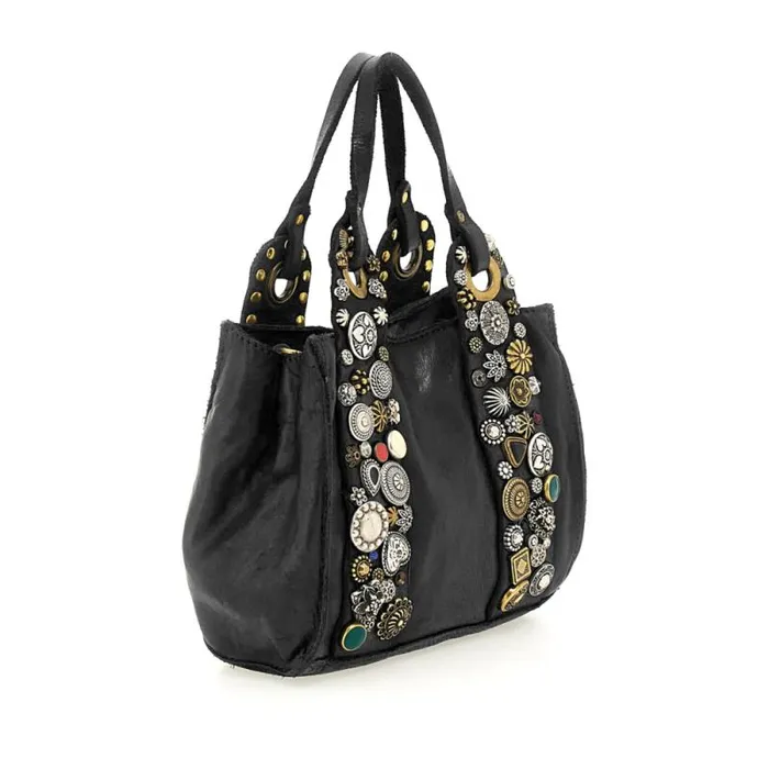 Crossbody Bags Women Campomaggi Bella Di Notte Black Crossbody Bags Women Campomaggi Bella Di Notte Black