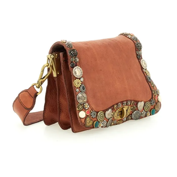 Crossbody Bags Women Campomaggi Bella Di Notte Brown Crossbody Bags Women Campomaggi Bella Di Notte Brown