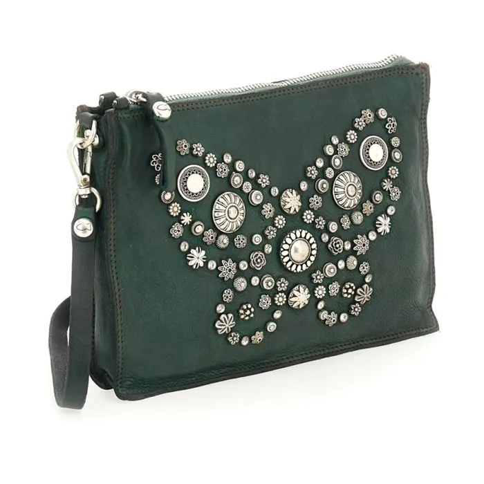 Crossbody Bags Women Campomaggi Diamante Green